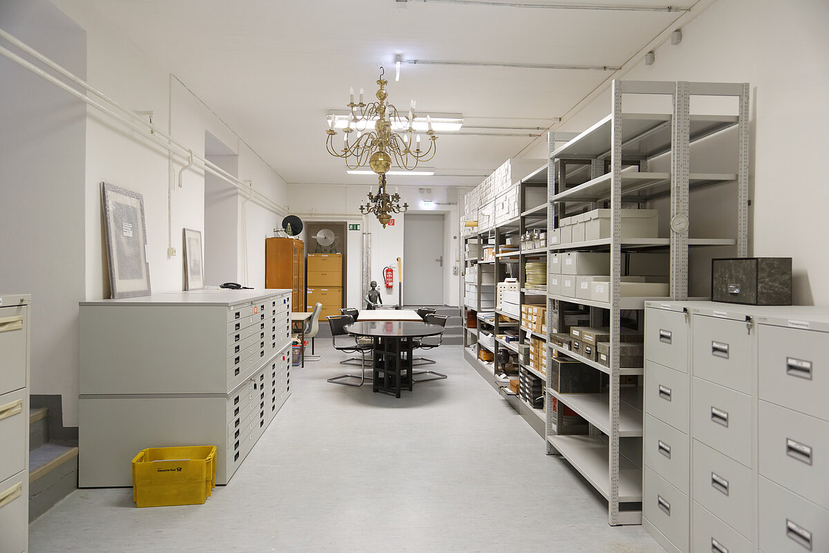 Archiv der BBAW, Magazin VI, Foto: Klaus Bein