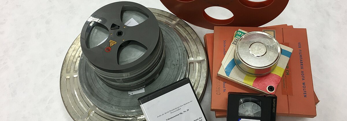 Archiv der BBAW, Sammlungen, Auswahl von Tonbändern, Filmen und Videokassetten