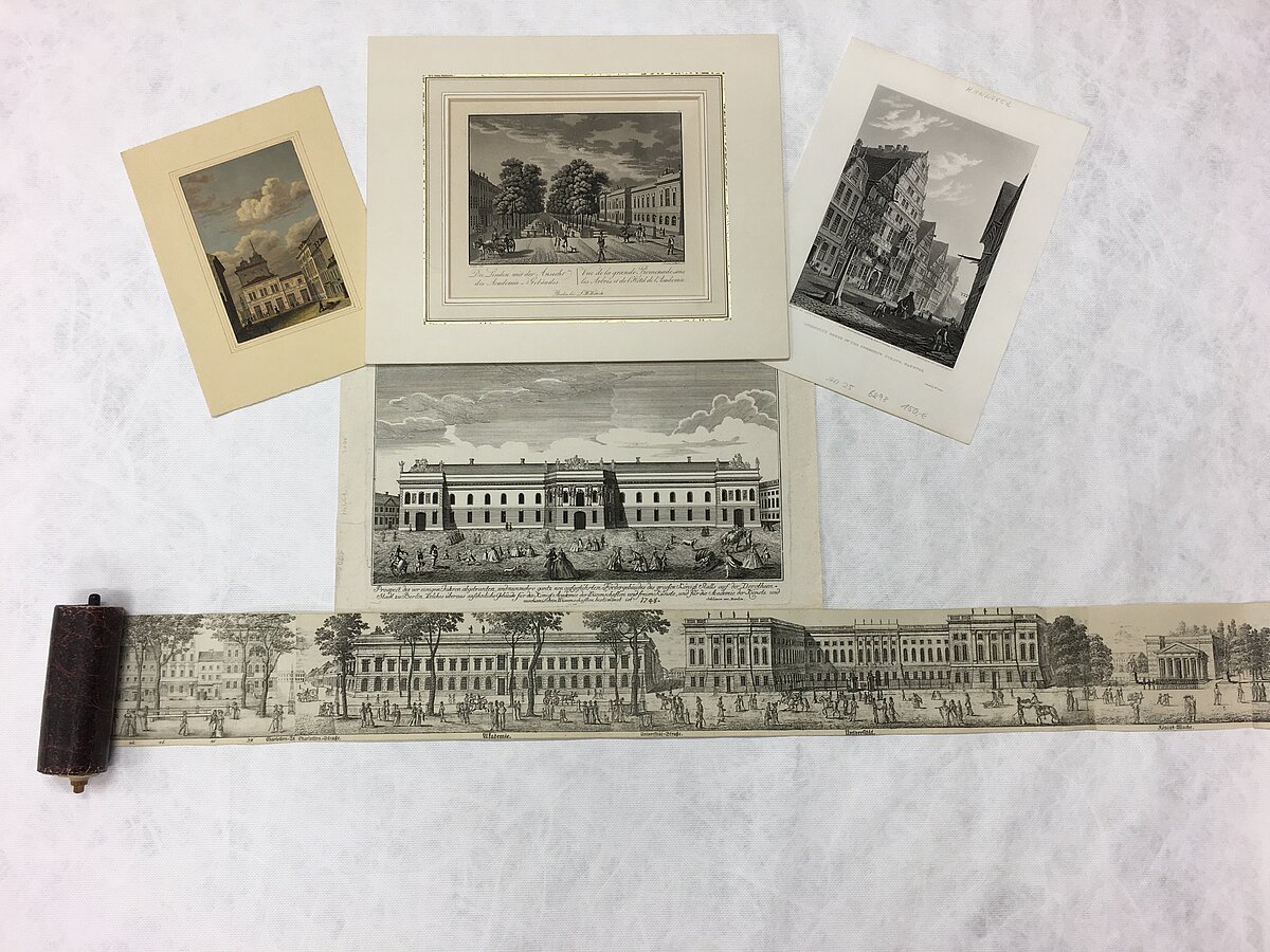 Archiv der BBAW, Sammlungen, Auswahl von Grafiken